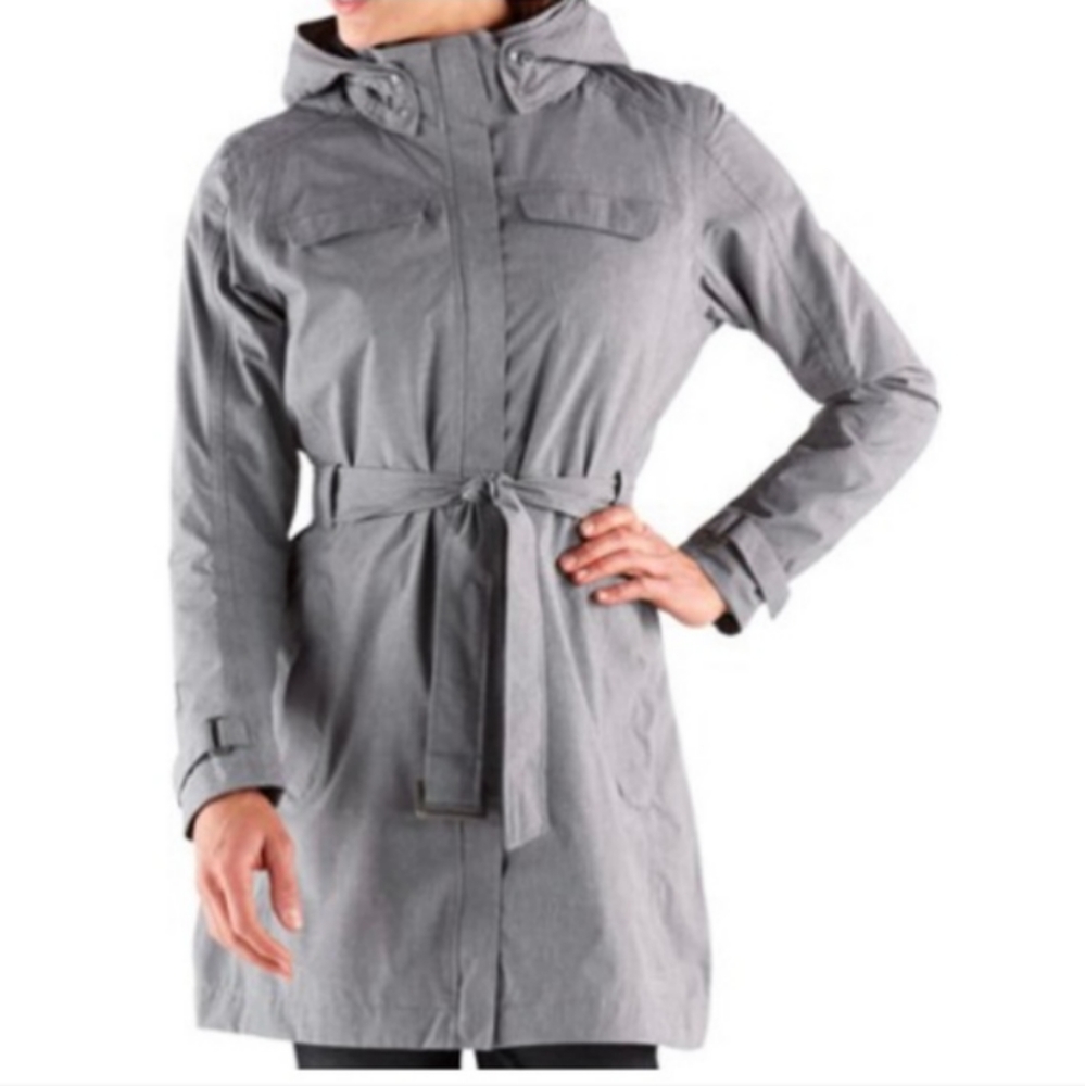 REI La Selva gray rainjacket